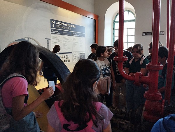 Επίσκεψη Στ΄ τάξης στο Βιομηχανικό Μουσείο Φωταερίου